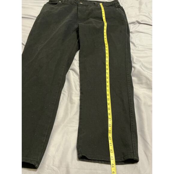 Vintage Harley Davidson Blacked Out Jeans Mens 40x32 Heavy Denim Relaxed Fit - Picture 8 of 8